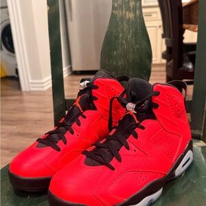 Jordan 6 Retro Infrared 23 New *no box* US M9.5  384664-623